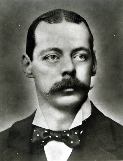 Portrait of Randolph Churchill by English Photographer